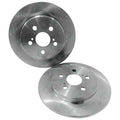2 x Rear Disc Brake Rotors for Toyota Prius ZVW30R 4cyl 1.8L 2ZR-FXE 2009~2016