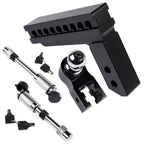 Aluminum Tow Hitch for 2" and 2-5/16" Balls (Universal Fit)