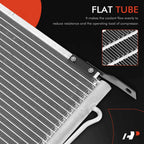 A/C Condenser Parallel Flow with Receiver Drier for Mitsubishi Lancer