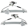 Rear L&R Power Window Regulator with Motor for Mitsubishi Montero (1992–1996)