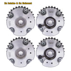 2x Intake & 2x Exhaust Camshaft Adjusters for Audi A4 A5 A6 A8 R8 (2000–2023)