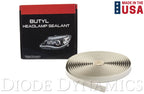 Butyl Headlight Sealant Strip 20 Feet for Diode Dynamics Headlamp (N/A)