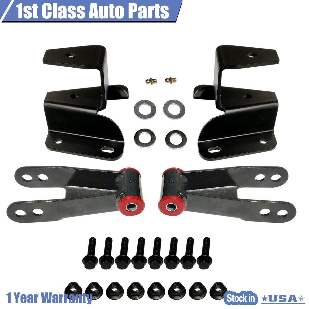 Set of 4 Drop Lowering Shackles for Ford F150 F100 (1973–1996)