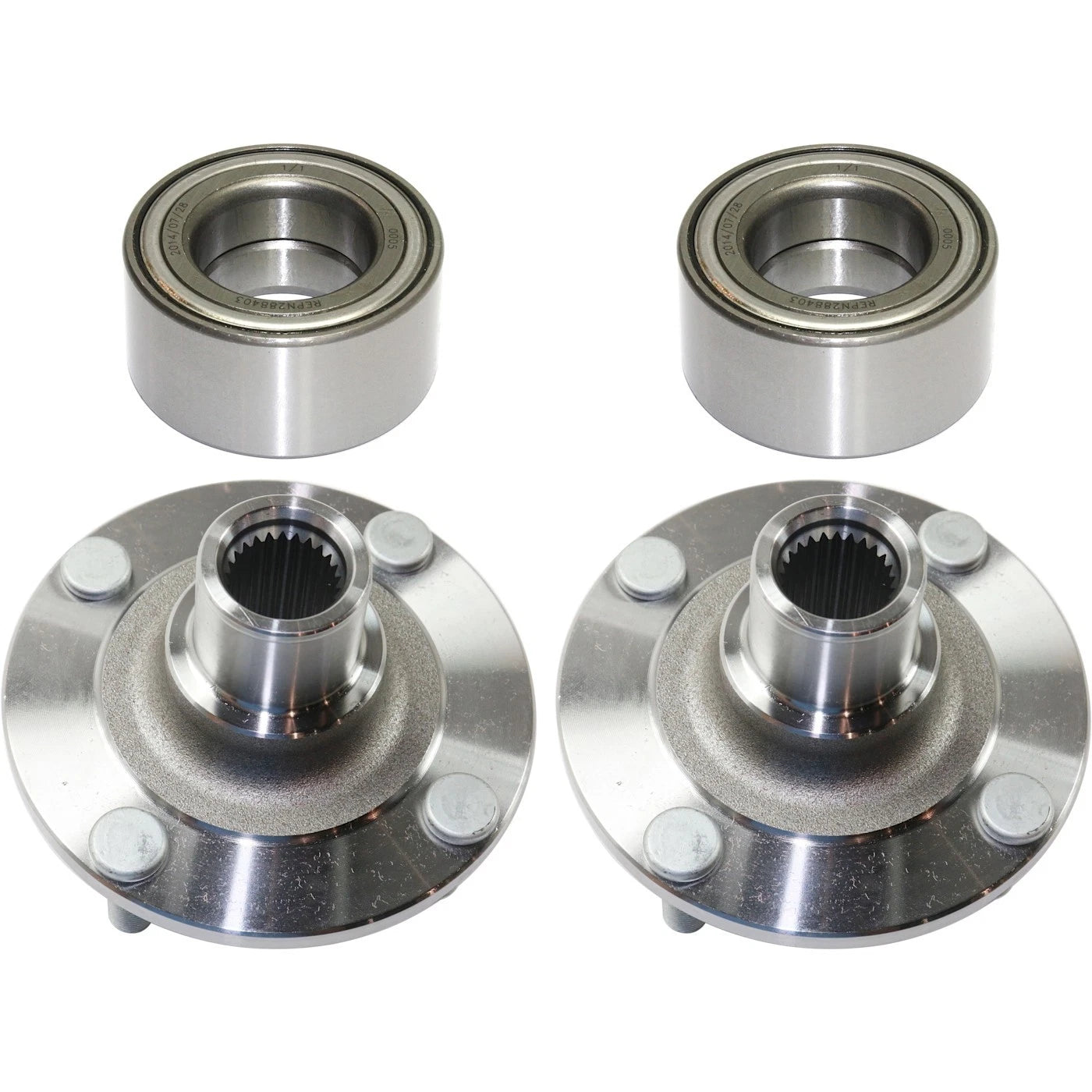 Wheel Hub Kit for Nissan Sentra (2000–2006) Front LH RH 4 Lug with Bearing