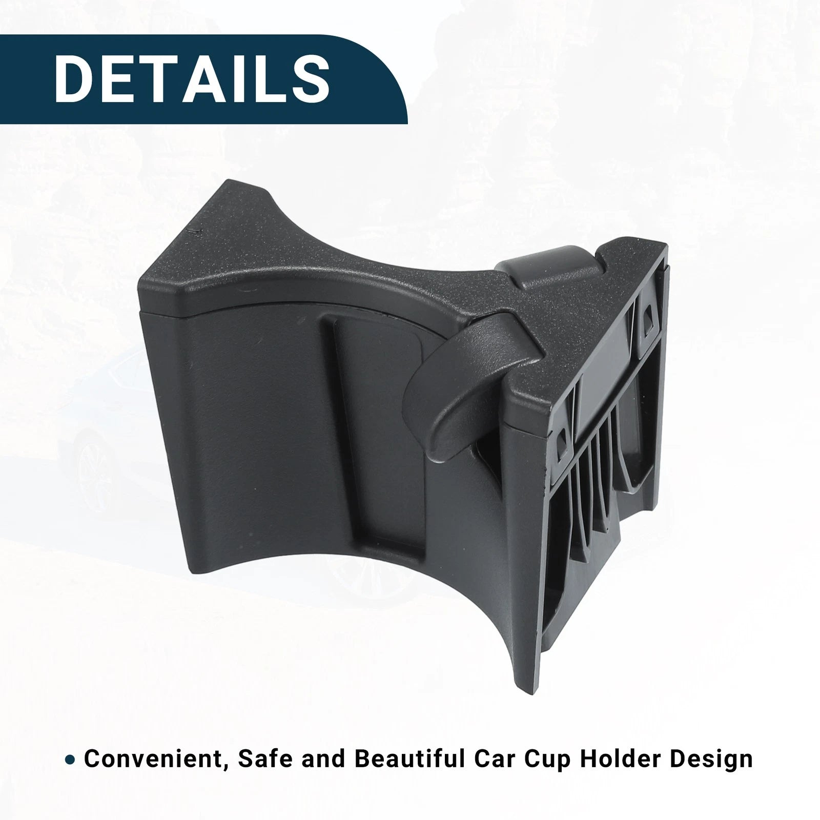 Cup Holder for Lexus ES350 (2007–2012) No. 5898433020 Black 1 Pcs