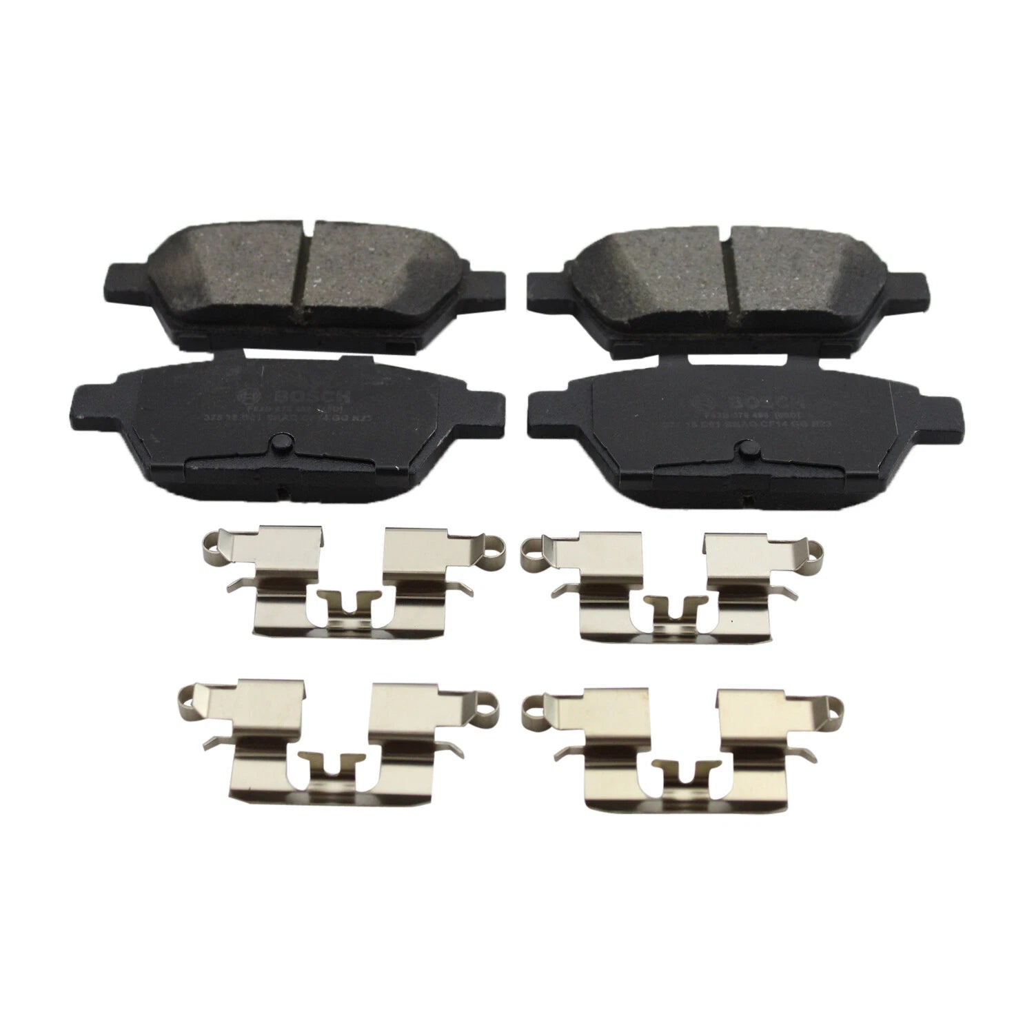 Set of 4 Bosch QuietCast Rear Ceramic Brake Pads for Ford Fusion MKZ 2006–2012