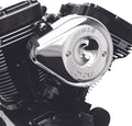 S&S Cycle Stealth Air Cleaner Kit w/ Chrome Teardrop Cover for M8 Models (2017–Present)