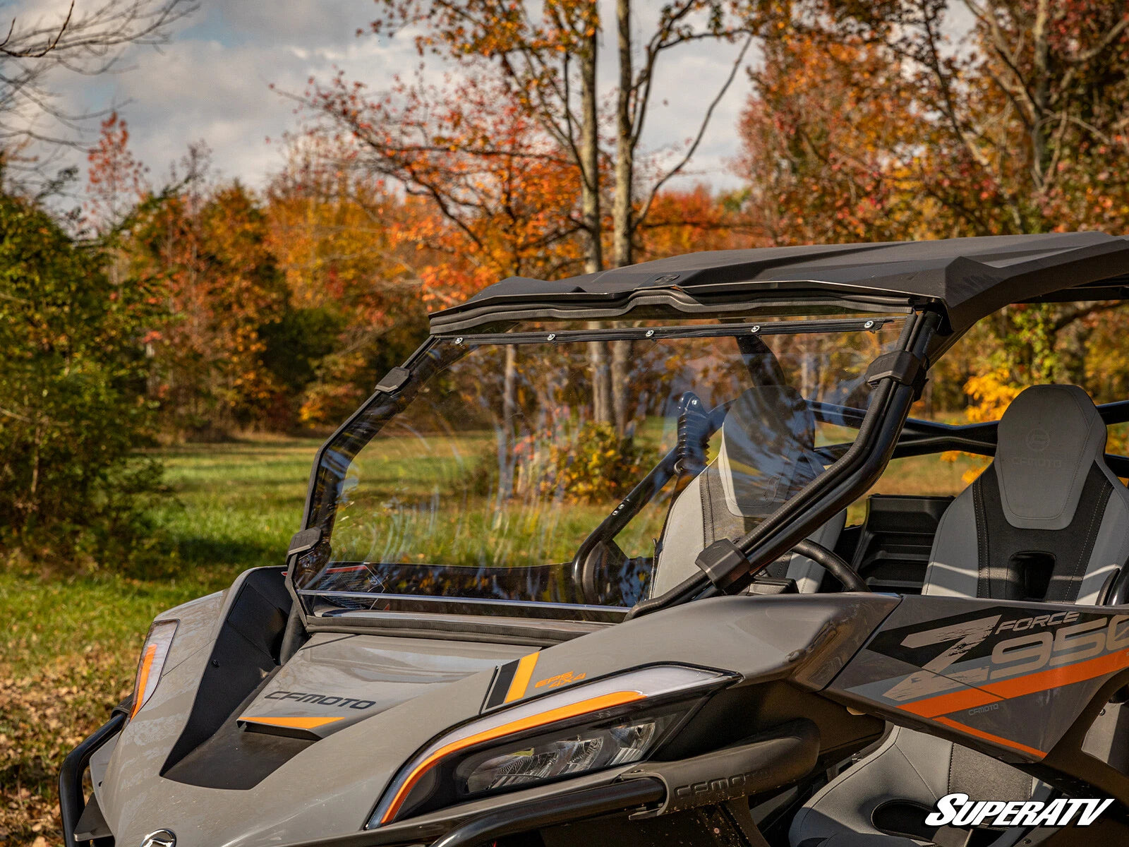 Scratch Resistant Full Windshield for CFMOTO ZForce 950 (2019–2023)