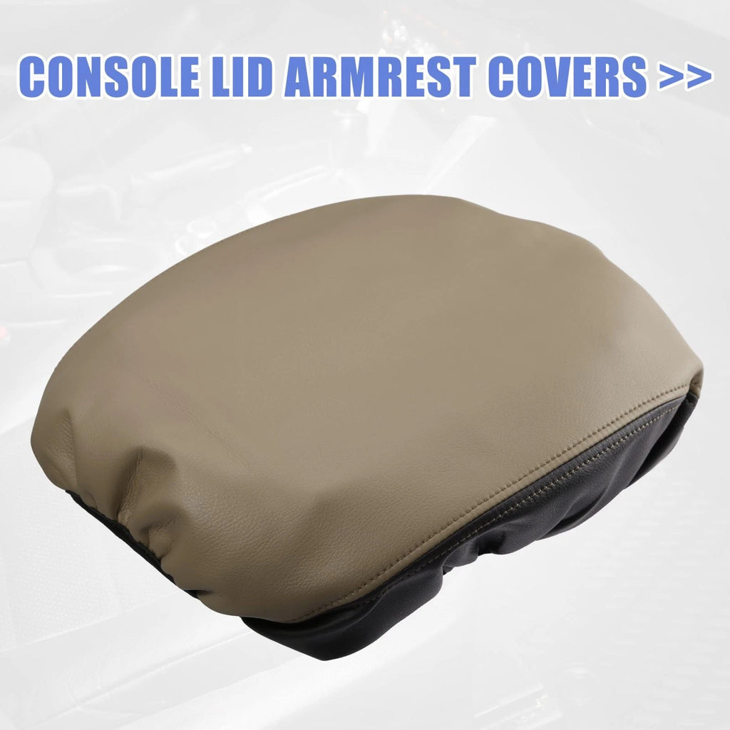 Center Console Cover Armrest Pad for Ford F250 F350 F450 (2017–2022) 746453582792