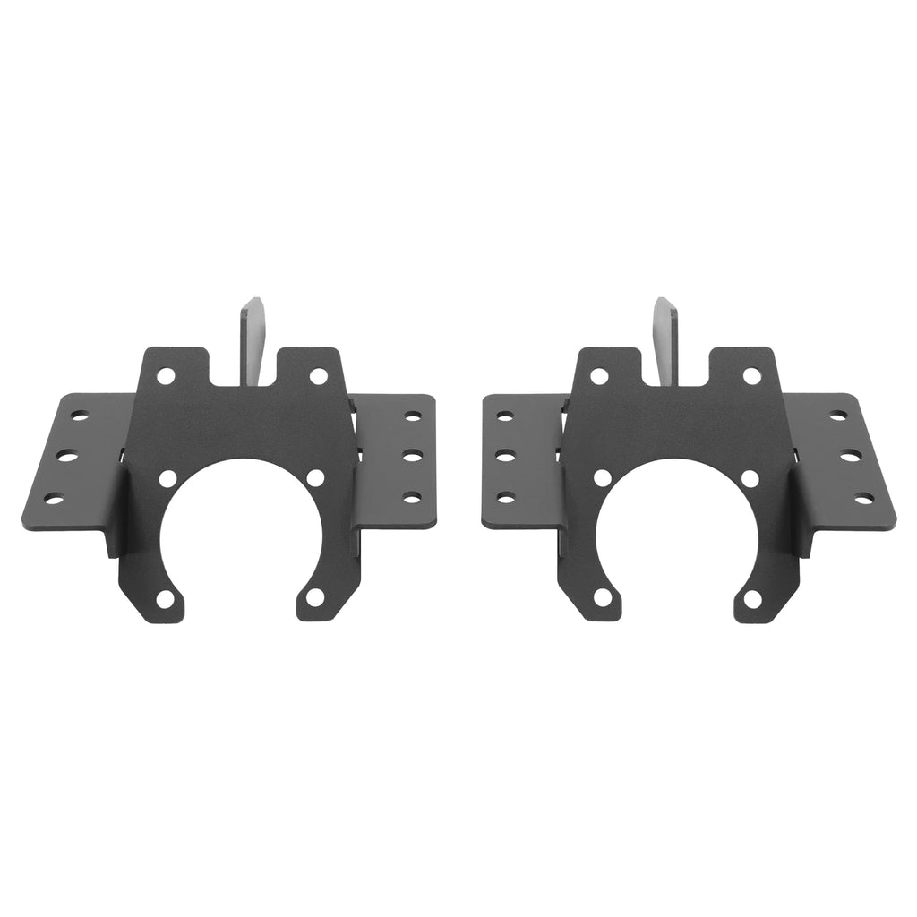 Set of 2 Bumper Brackets for Kenworth T660 (2007–2020) Steel