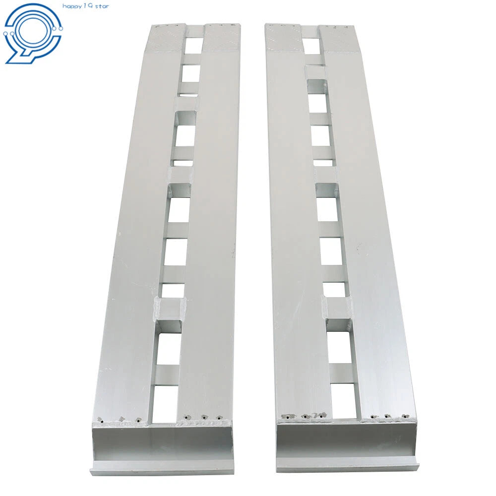 Set of 2 Aluminum Trailer Ramps for Car Truck (6500 lbs Capacity)