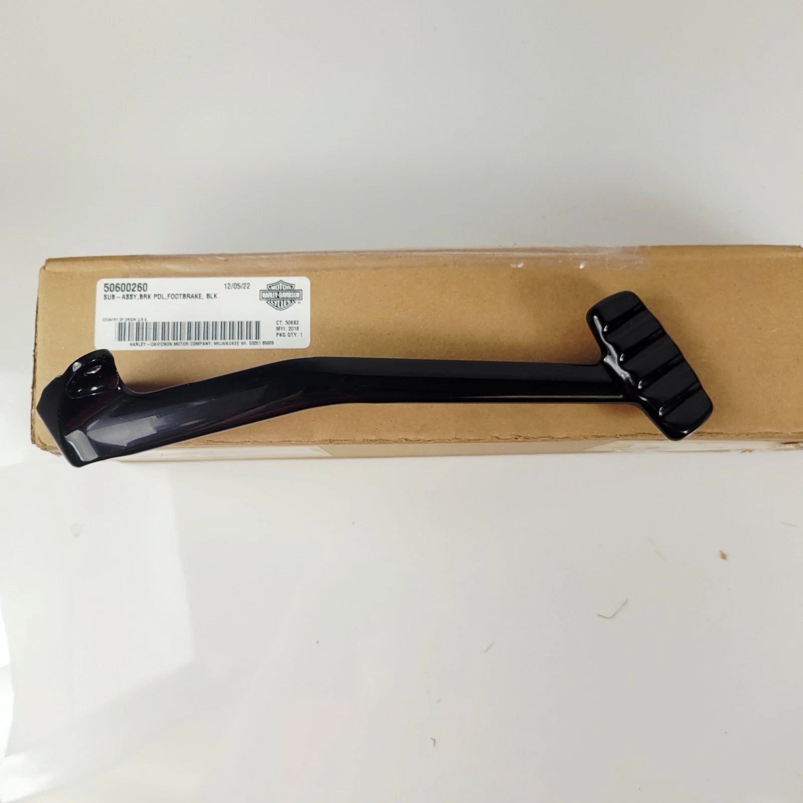 Genuine Brake Pedal for Harley Davidson M8 Softail Sport Glide Fat Bob (2018–2025)