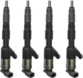 Set of 4 Fuel Injectors for Cummins QSB3.9 QSB5.9 (2003–2015) 295050-2490 295050-249