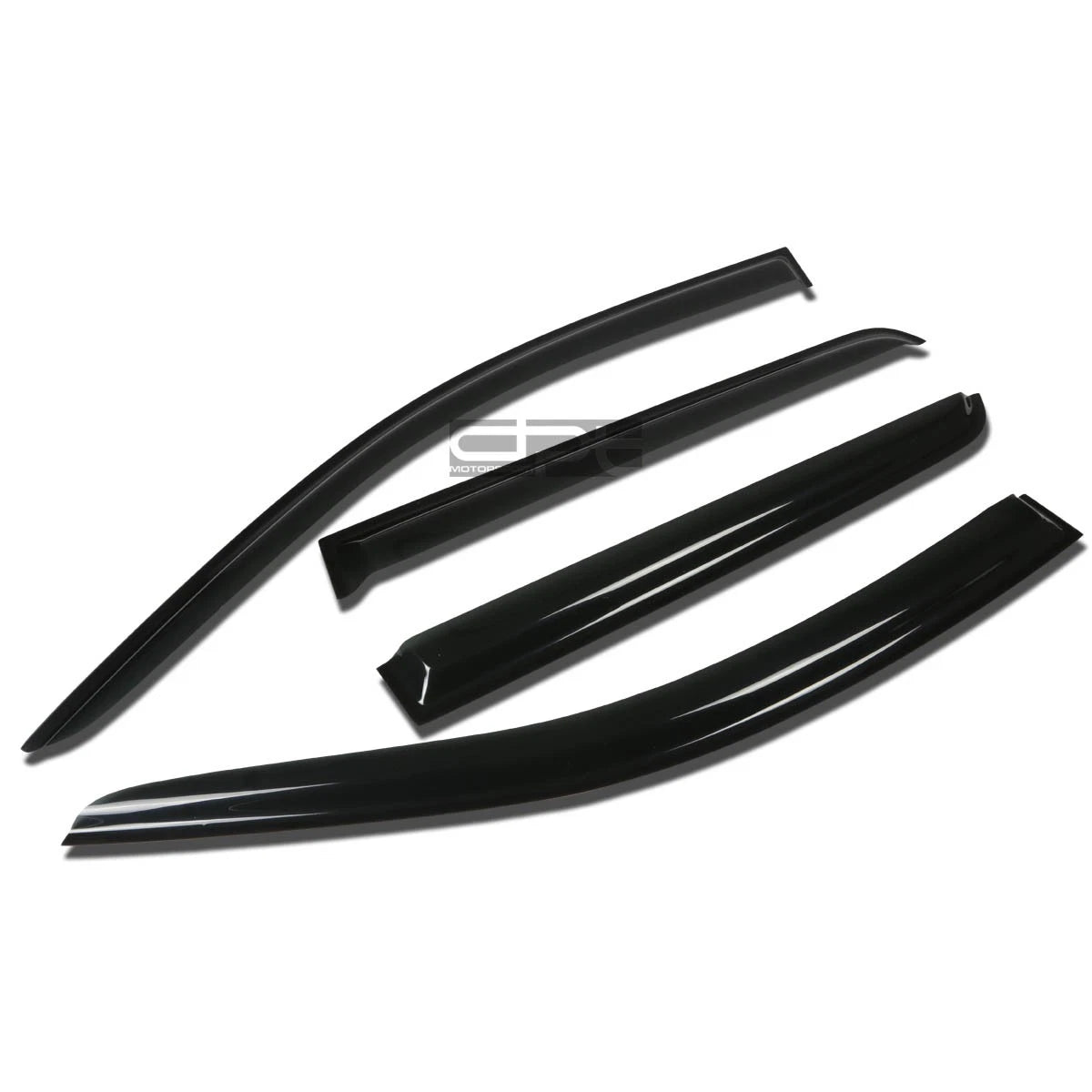 2X Smoke Tint Window Visor for Dodge Journey (2009–2020)