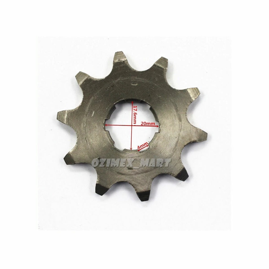 10T 20mm Front Sprocket Kit for Yamaha Motorcycle ATV Quad 520 Chain