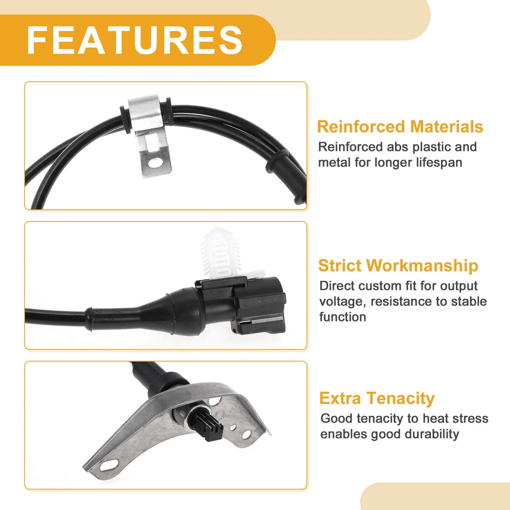 ABS Wheel Speed Sensor No.XC2Z2C205BA for Ford E-250 (1999–2004) Front Left