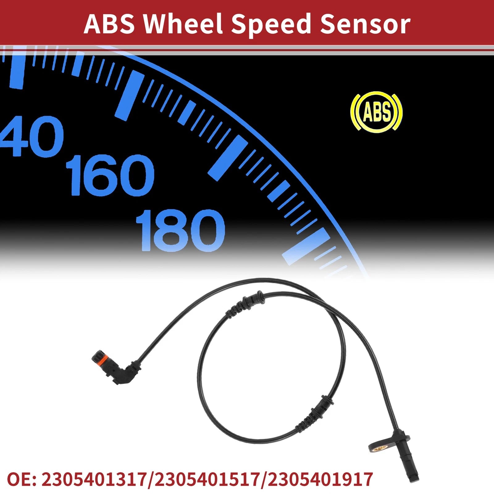 ABS Wheel Speed Sensor No. 2305401917 for Mercedes-Benz SL63 (2009–2012)