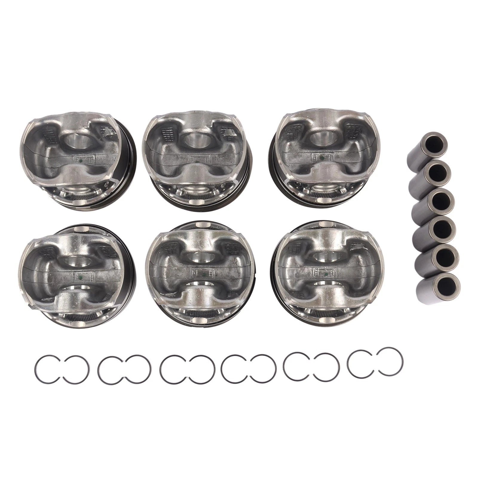 6X Pistons & Rings Set STD 22mm 84mm for BMW N55B30A (2011–2019)