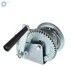 Heavy Duty Hand Winch for Universal Use (1200lbs, 4.0mm x 10m Rope)