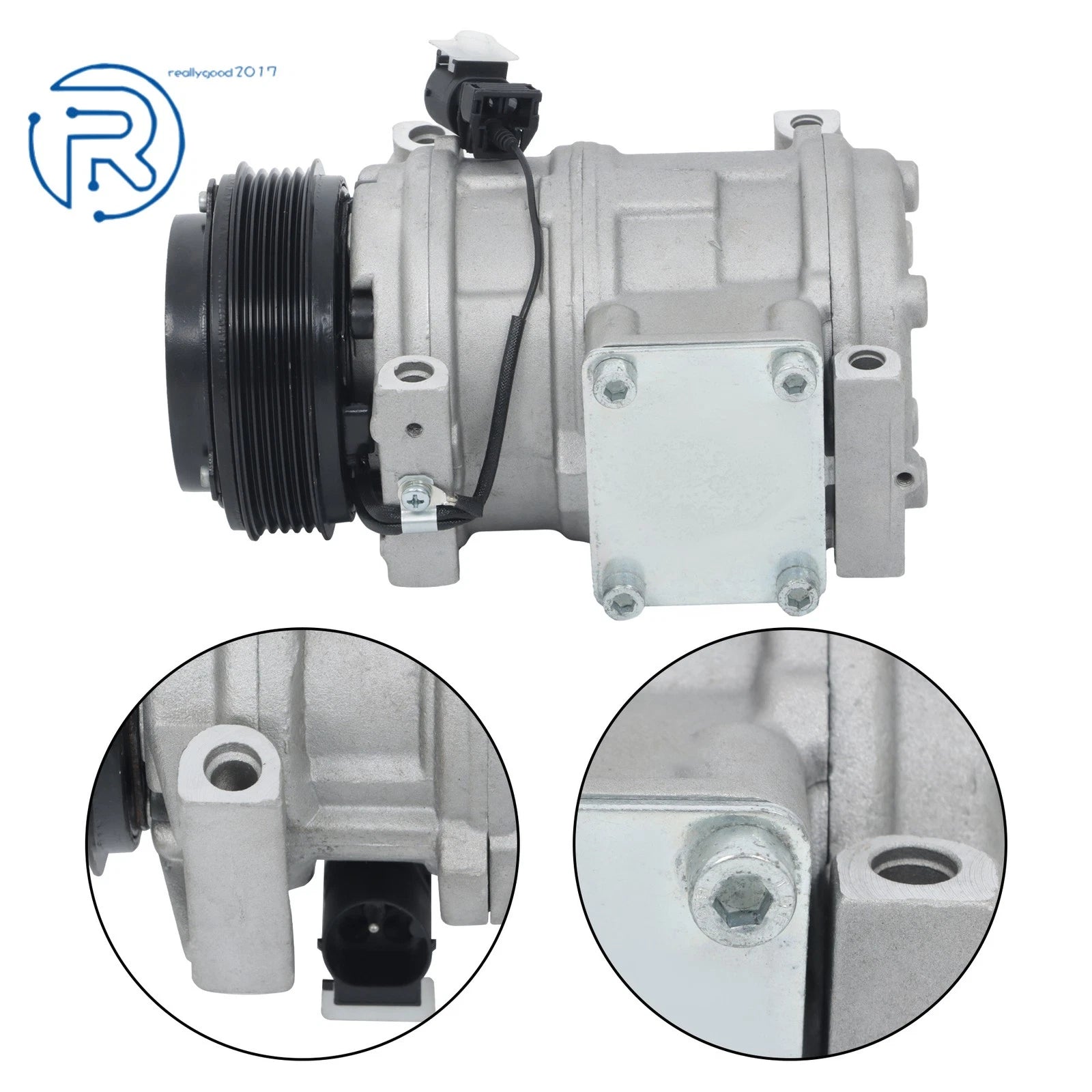 AC Compressor with Clutch for BMW 3 Series 5 Series (1990-2006)