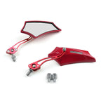 Rear View Mirrors 8mm 10mm for Motorcycle Chopper Cruiser Dirt Bike