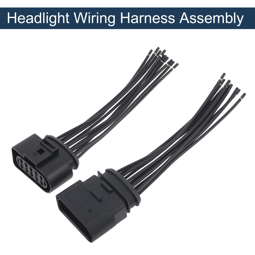 Headlight Cable Repair Kit 1J0973735/1J0973835 for Audi 