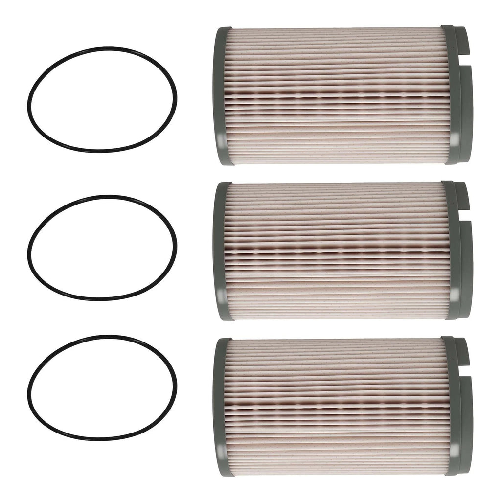 Set of 3 Fuel Filters for Cummins MX11 MX13 (2015–2017) PF46081 K371011