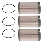 Set of 3 Fuel Filters for Cummins MX11 MX13 (2015–2017) PF46081 K371011