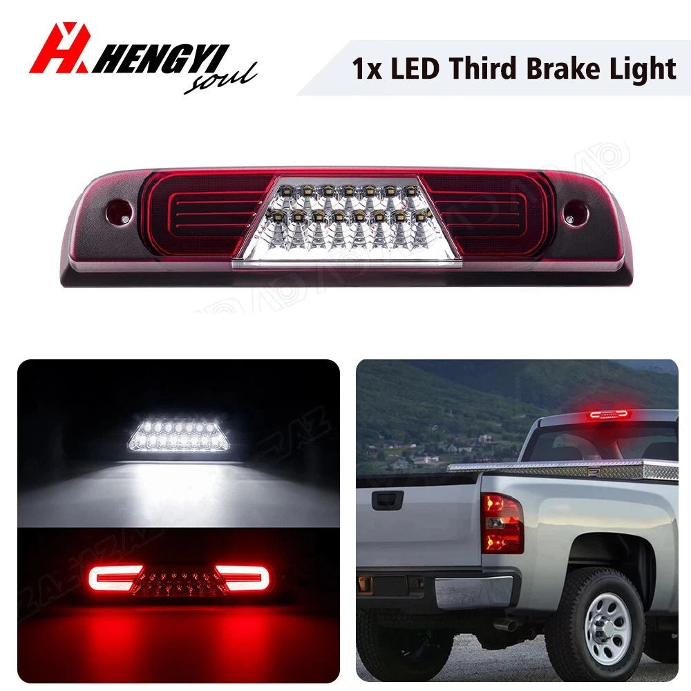 LED 3rd Brake Light for Chevy Silverado Sierra 1500 2500 3500 (2014–2018)