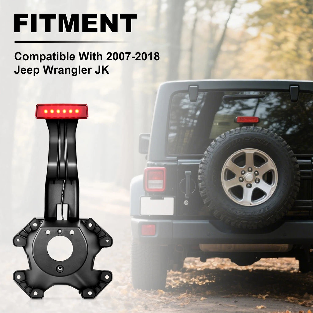 Spare Tire Holder Mounting Bracket for Jeep Wrangler JK (2007–2018)