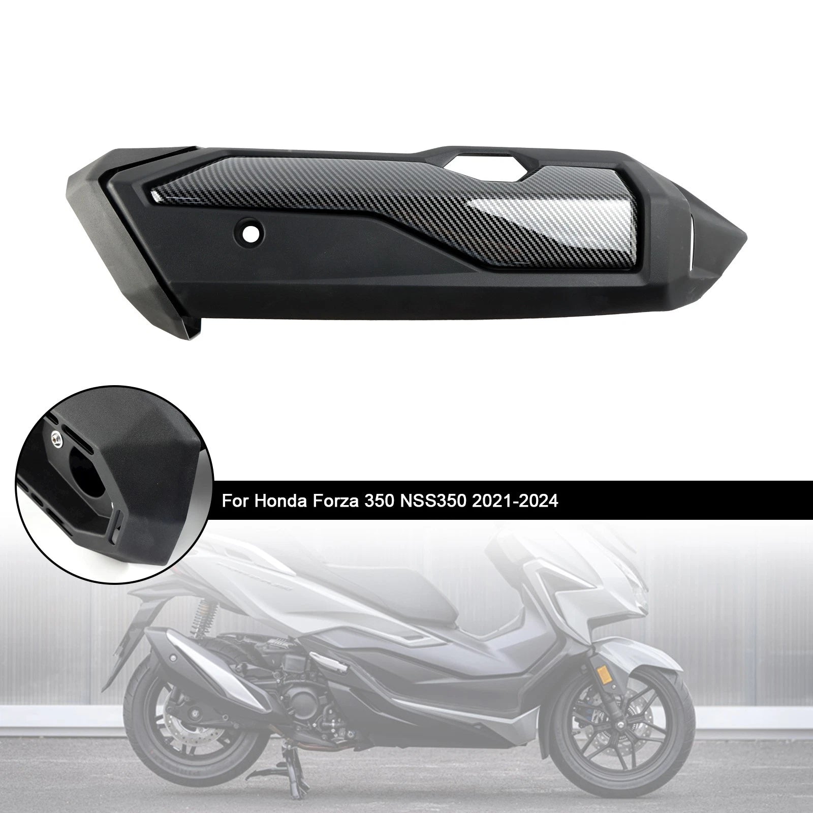 Exhaust Pipe Heat Shield Cover for Honda Forza 350 NSS350 (2021–2024)