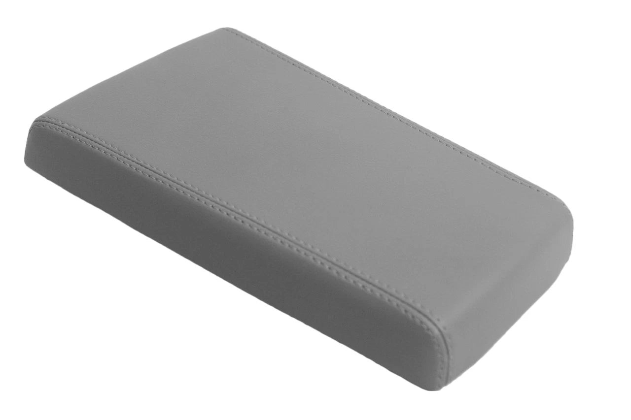 Center Console Armrest Cover for Jeep Liberty (2008–2013) Gray Leather