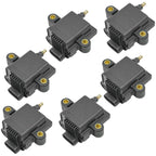 6-Pack Ignition Coils for Mercury Sport Jet 200 240 HP (200Dfi 240EFI)