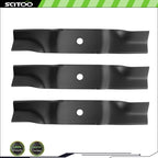 3 Lawn Mower Blades for Cub Cadet Tank 48" Cut (01005336, 02005017, 942-04417)
