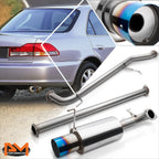 4" Burnt Tip Muffler Catback Exhaust System for Honda Accord F23 (1998–2002)
