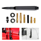 5.7" Black Bullet Antenna Mast for Jeep Wrangler JK/JL Gladiator (2007–2023)
