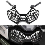 Black Headlight Grille Guard Cover for Tiger 900 Rally GT PRO (2020)