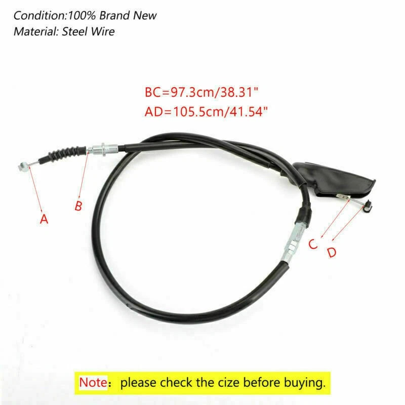 Clutch Cable for Yamaha XTZ125 (1SB-F6335-00)