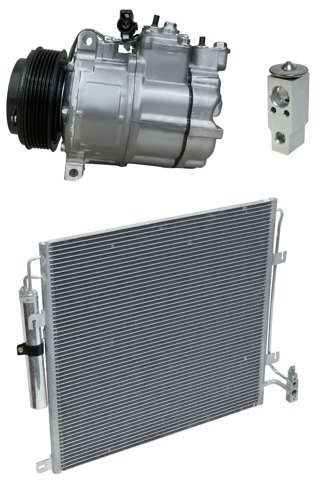 AC Compressor Kit With Condenser for Range Rover Sport 4.2L (2008–2012)