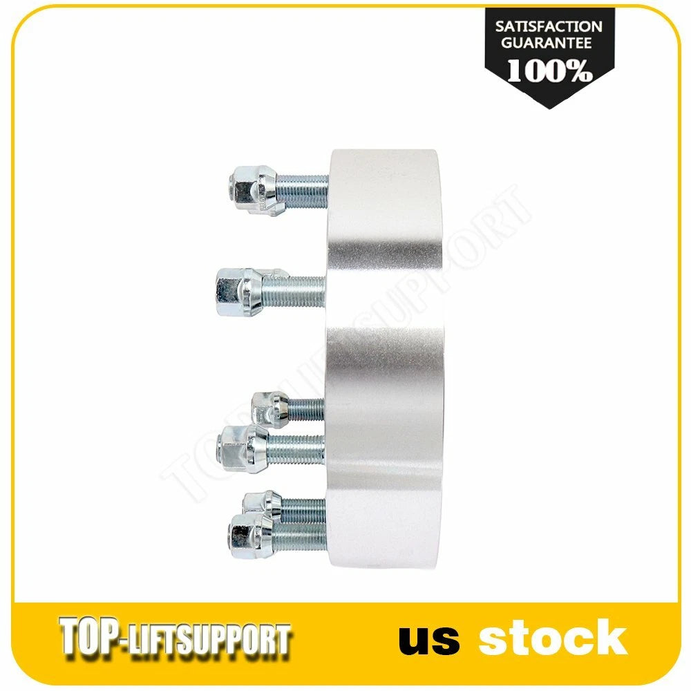 Set of 4 Wheel Adapters 8x165.1 to 8x180 for GMC Sierra 2500 HD