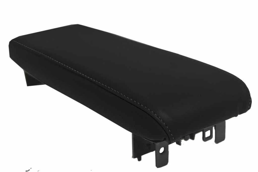 Console Lid Armrest Cover for Toyota Prius (2016–2020) Black PVC Leather