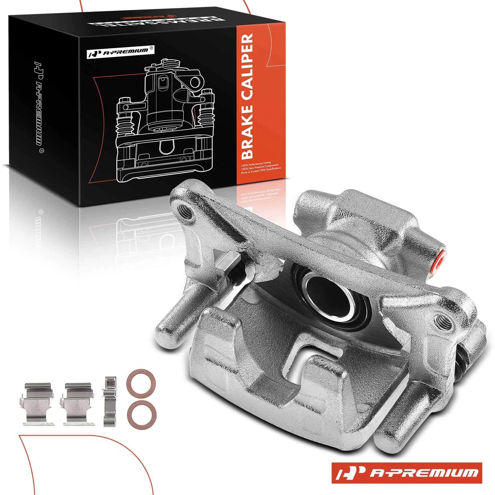 Rear Driver Side Brake Caliper with Bracket for Mitsubishi Endeavor (2004–2011)