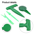 Set of 4 Cultivating Tools for Vegetable and Flower Gardening