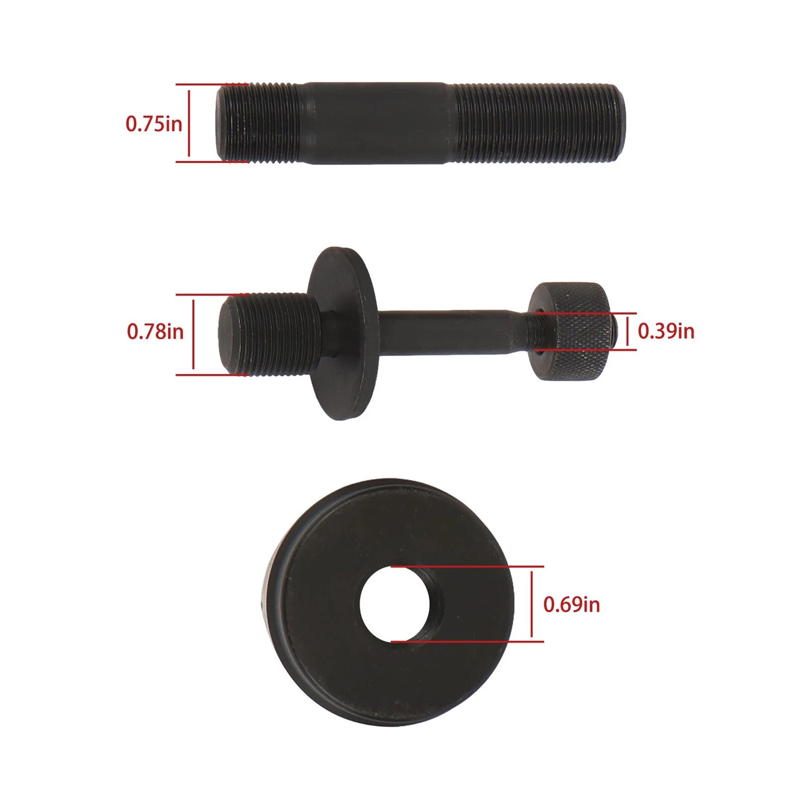 15 Ton Hydraulic Knockout Punch Driver Tool Kit for Various Models