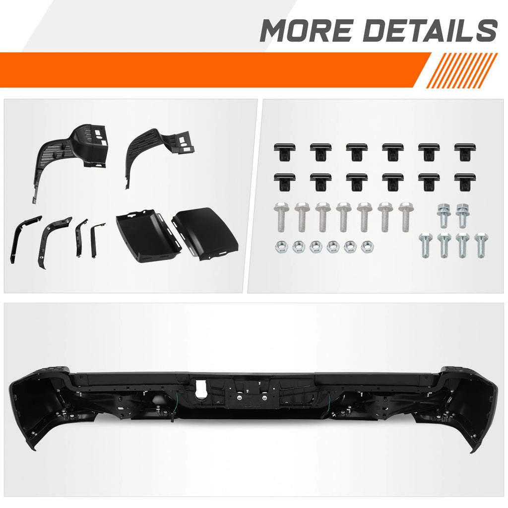 Gloss Black Front Bumper Body Kit Splitter Lip for Honda Fit (2018–2020)