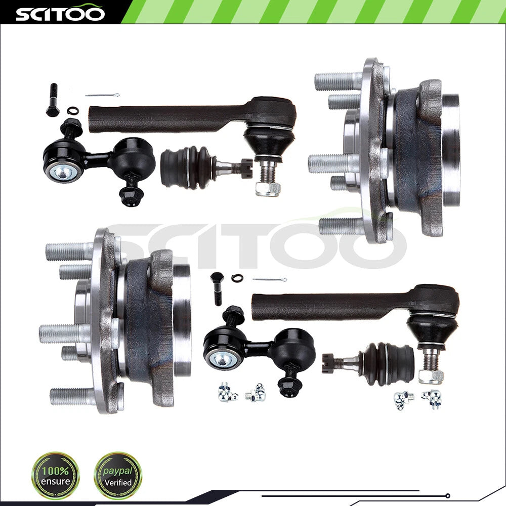 Front Steering Tie Rod End Link Sway Bar End Link for Subaru Impreza (2008–2013)