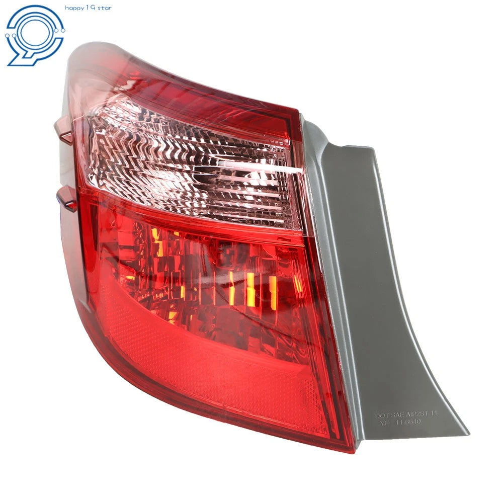 Left Outer Tail Light Assembly for Toyota Corolla Sedan (2017-2019) Red