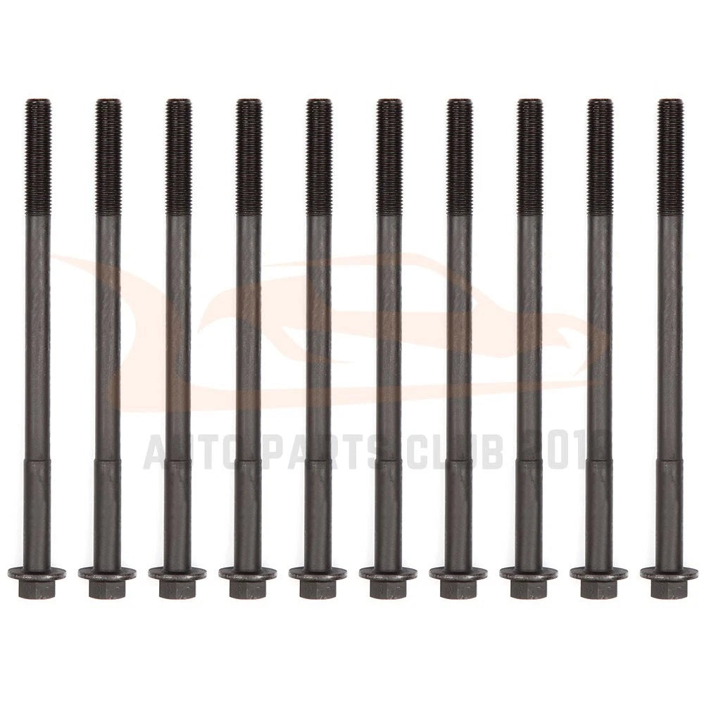 Set of 10 Head Bolts for Daewoo Lanos, Chevrolet Aveo (1999–2008)