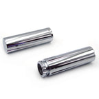 Chrome Cross 1" Hand Grips for Harley Electra Glide, Suzuki Marauder (1600, 800)