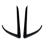 2X Front Fog Light Eyebrow Cover Trim for Tesla Model X (2015–2020)